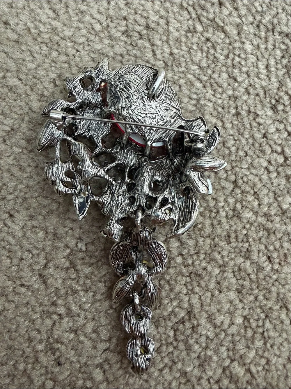 NWOT Aratta Silent Journey- Jewel Floral Pin- Multi- Color